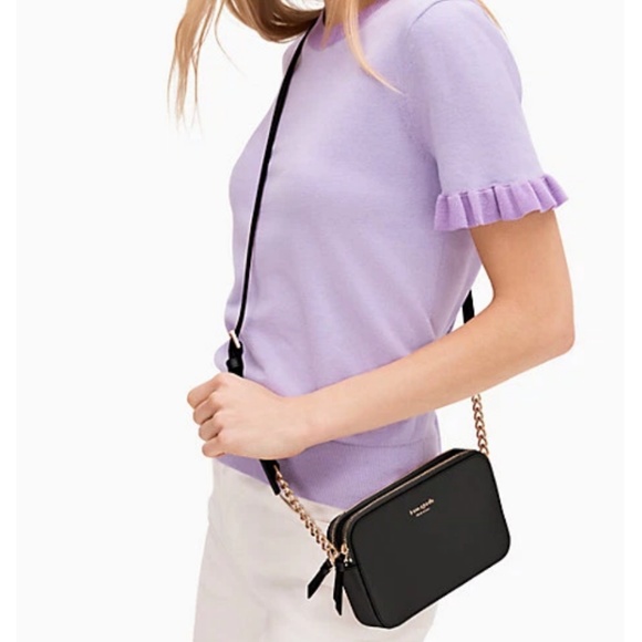 kate spade double zip crossbody